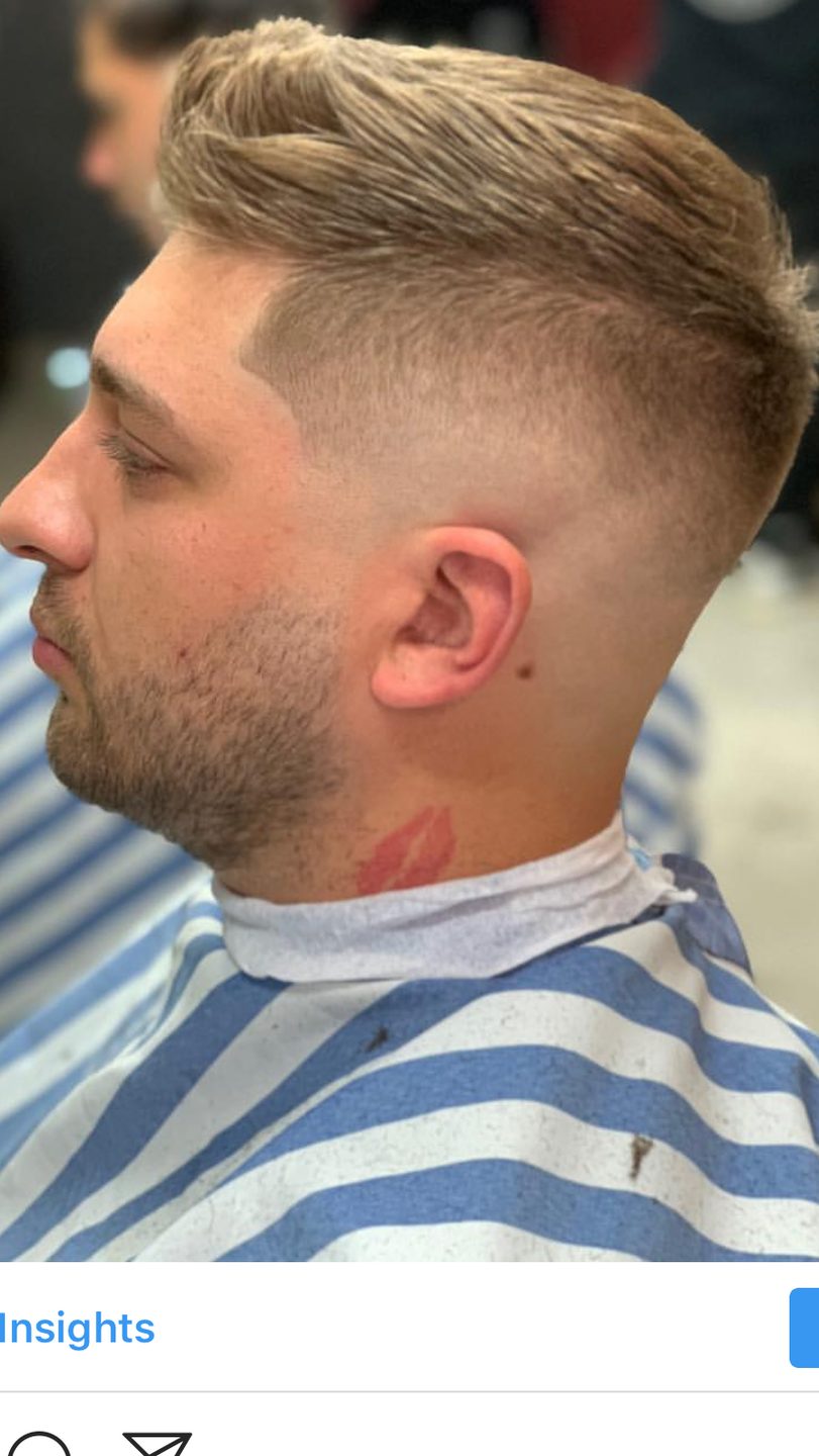 Skin Fade mit Textur